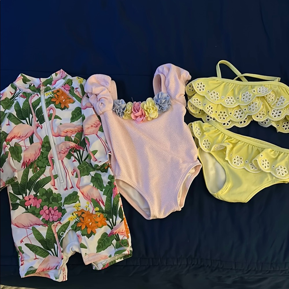 Janie and Jack Baby girl swimsuits